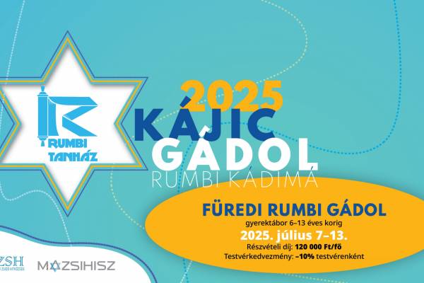 Egy hét kaland, játék és hagyomány – Jön a Füredi Rumbi Gádol Gyerektábor!